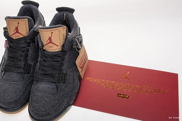 Denim AO2571-001 Air 4 Levi's Jordan Black 1006